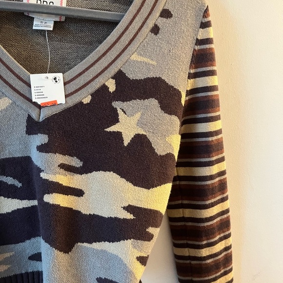 BDG Addison V Neck Ribbed Knit Sweater - Small - Picture 4 of 8